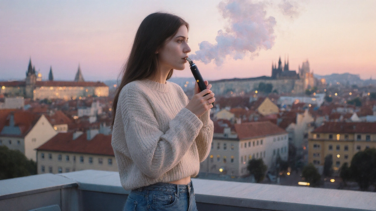 Jaký pocit vás čeká při CBD vapingu? - Realistický popis