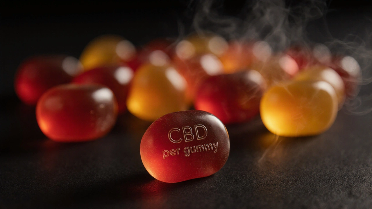 Kolik CBD je v jedné CBD gummies? Výpočet dávky, účinky a legislativa