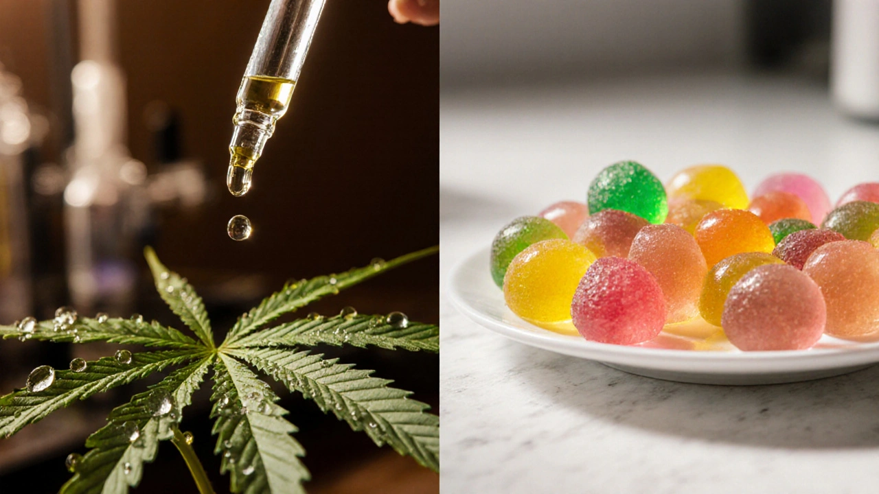 Rozdíl mezi CBD a CBD gummies - co potřebujete vědět