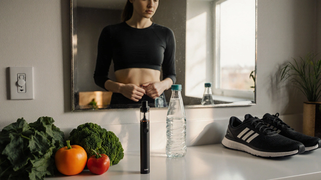 Sníží vaping s THC tuk na břiše?