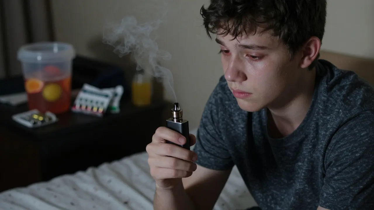 Jak poznat, že někdo tajně vepřuje THC?