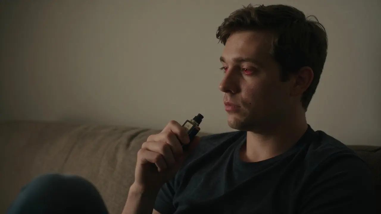 Dává HHC červené oči? Vše, co potřebujete vědět