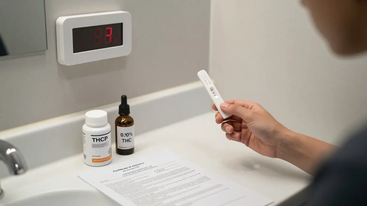 Jak projít testem na delta-8? Praktický průvodce pro 2026