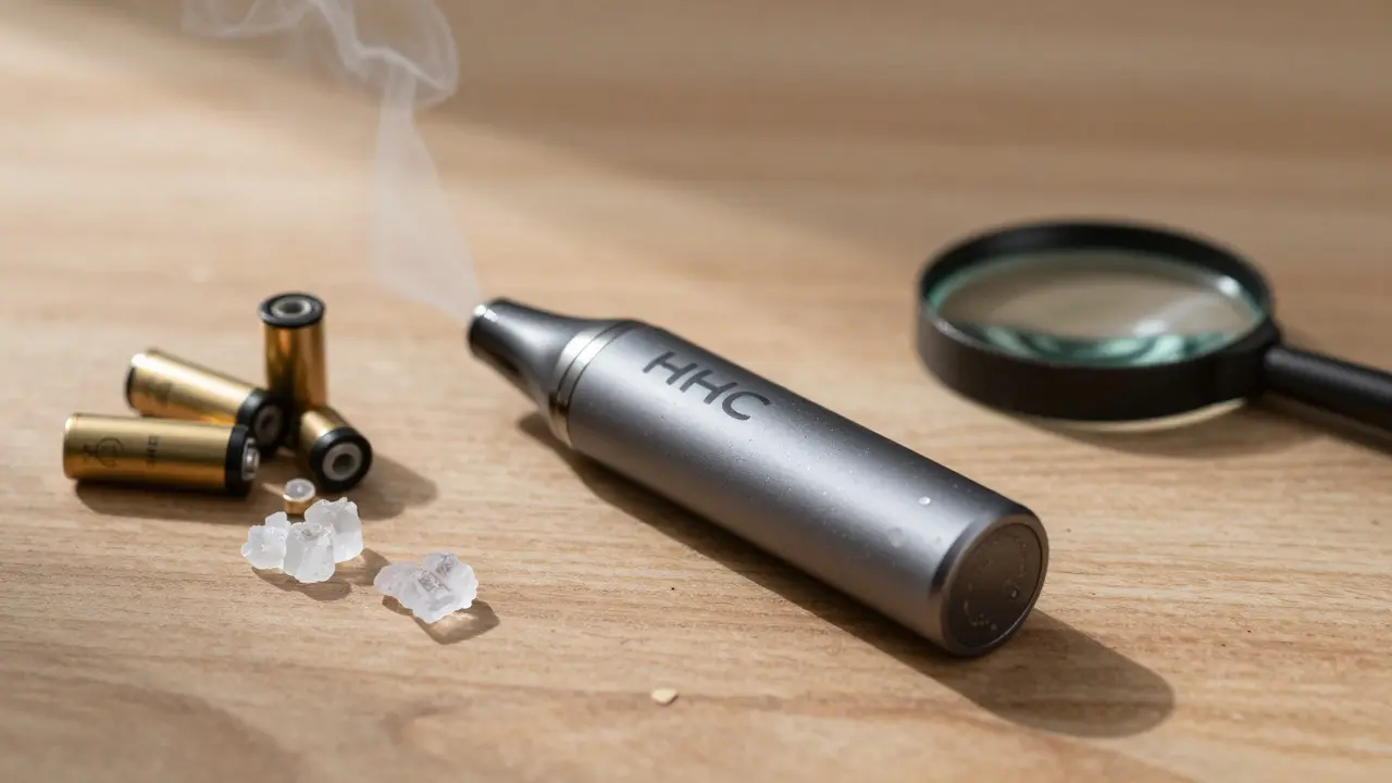 Kolik pých obsahuje HHC pero? Průměrná délka použití a co na to vliv má