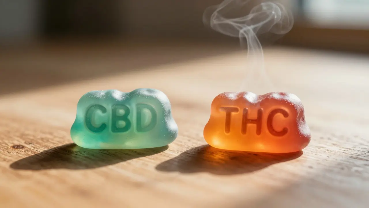 Rozdíl mezi CBD a THC: Co vás čeká při užívání každého z nich