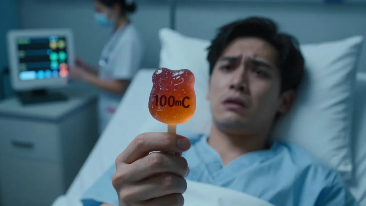 100mg THC v gumičkách: Co to znamená a proč je to nebezpečné?