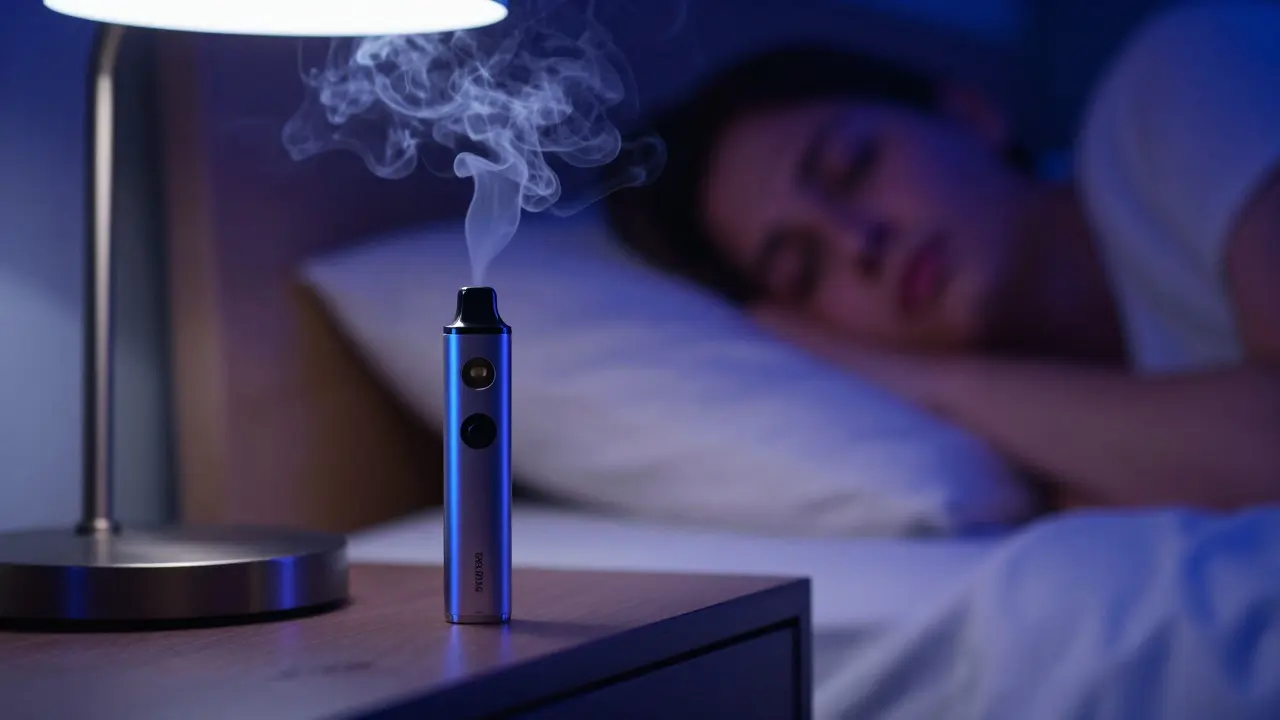 Pomáhá vaping s THC usnout? Pravda o spánku a kanabinoidench