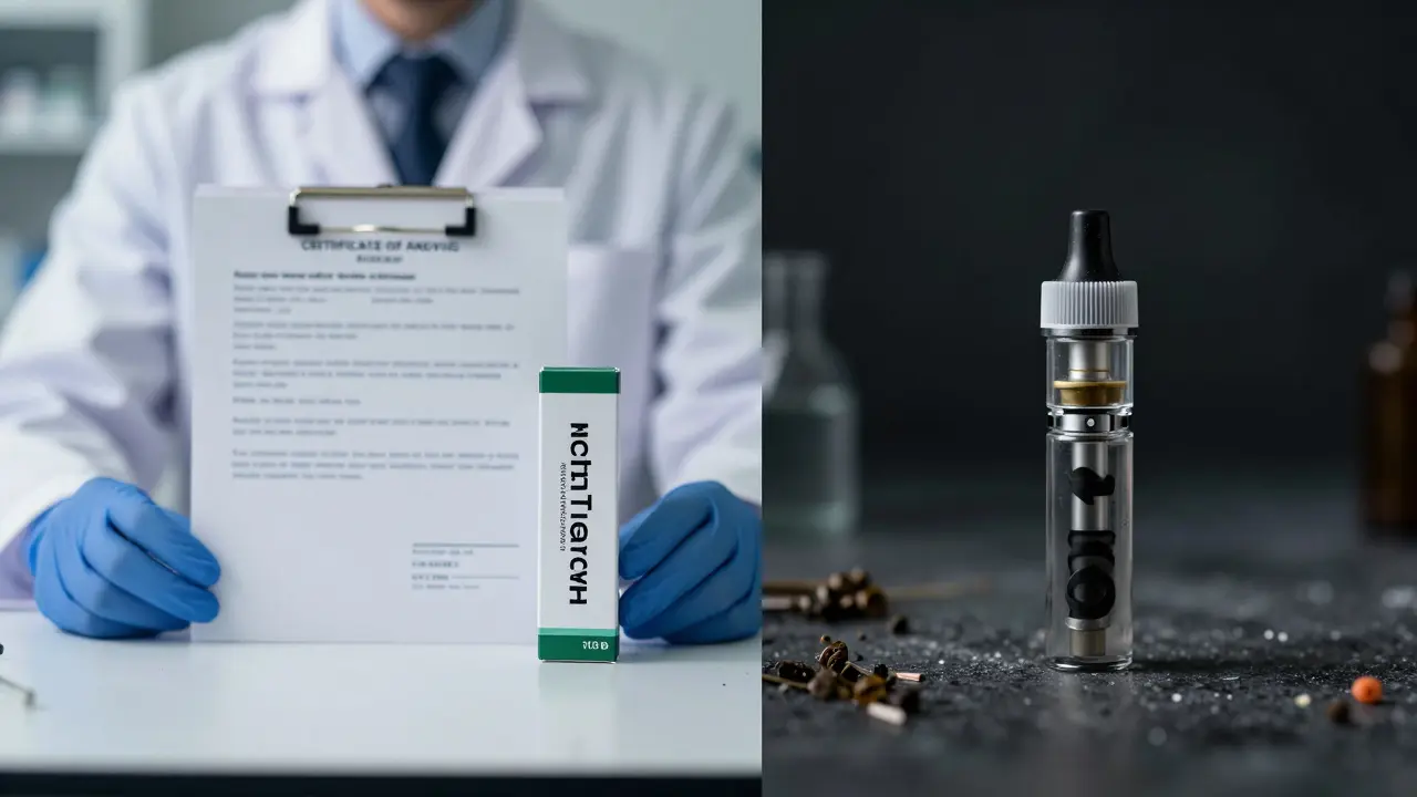 Porovnání regulovaného a nelegálního trhu s vapery