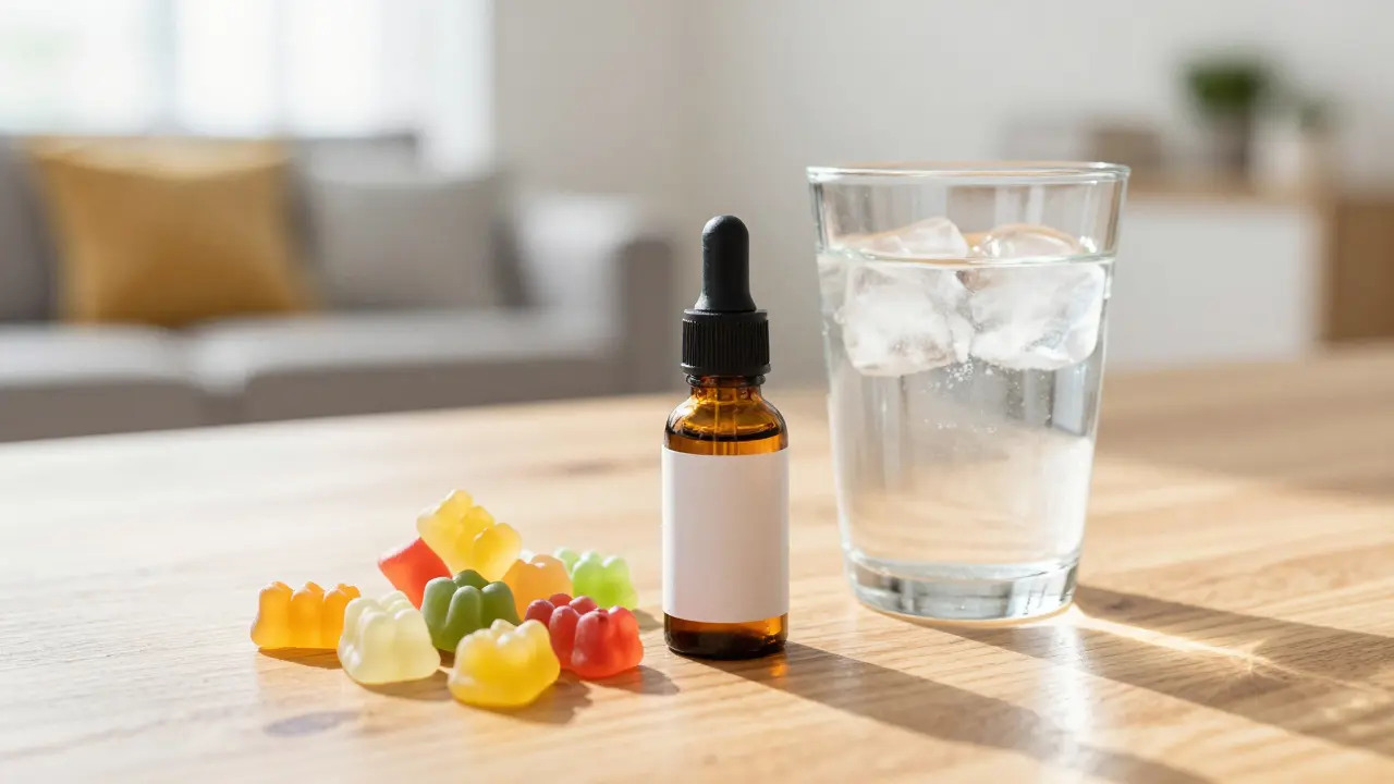 Alternativy k vapingu: gummy medvídky a voda