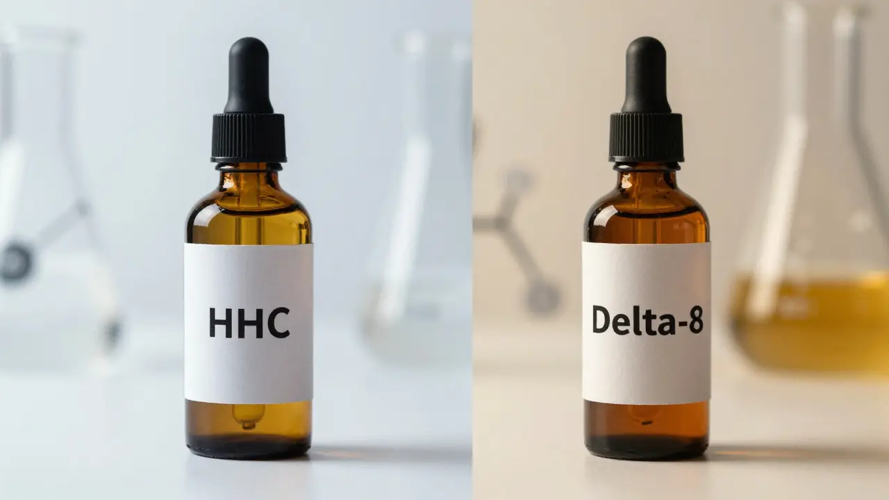 HHC vs Delta-8: Rozdíl v účincích, legálnosti a bezpečnosti (2026)