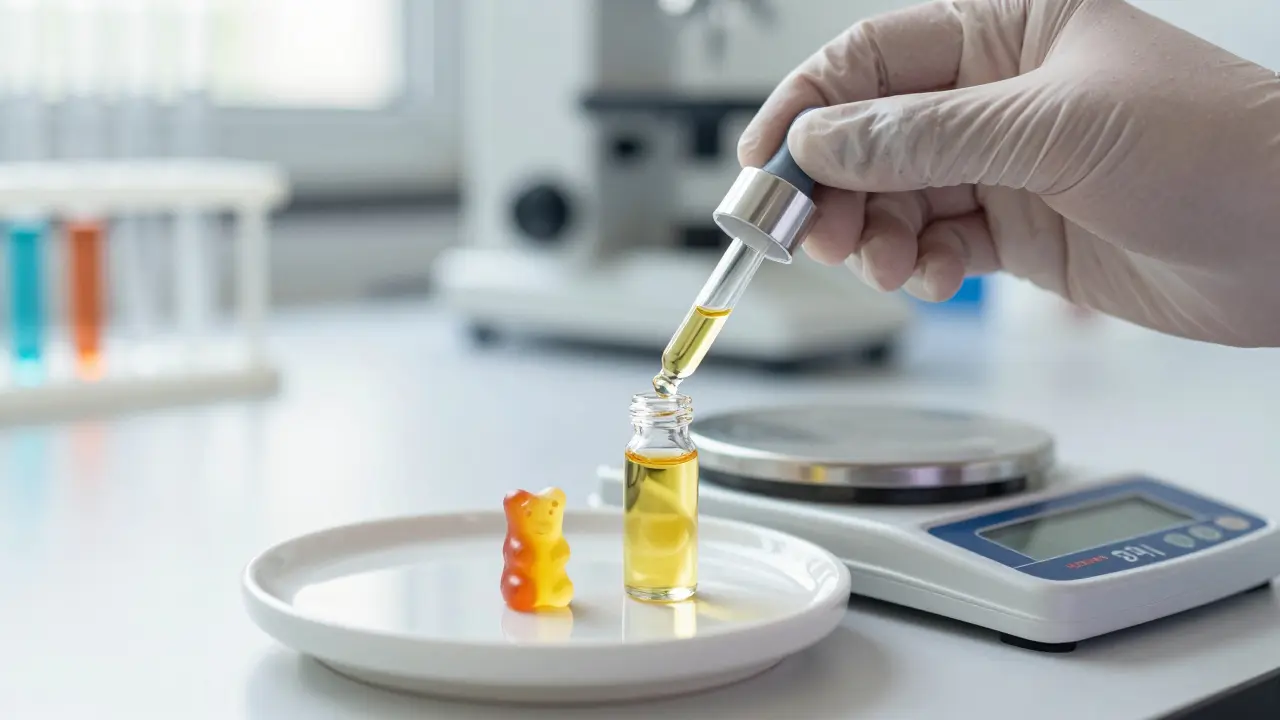Přesné dávkování kanabinoidů v laboratorním prostředí