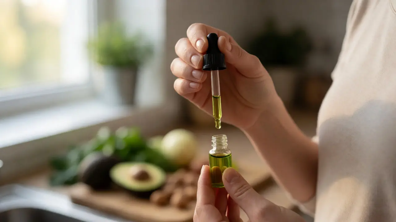 Jídlo a CBD kapky: Můžete jíst po užití? Praktický průvodce